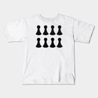 Black Pawns Kids T-Shirt